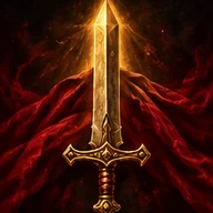 Gold sword icon
